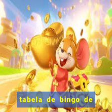 tabela de bingo de 1 a 100